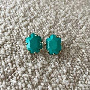 Kendra Scott Morgan Stud Earrings in teal